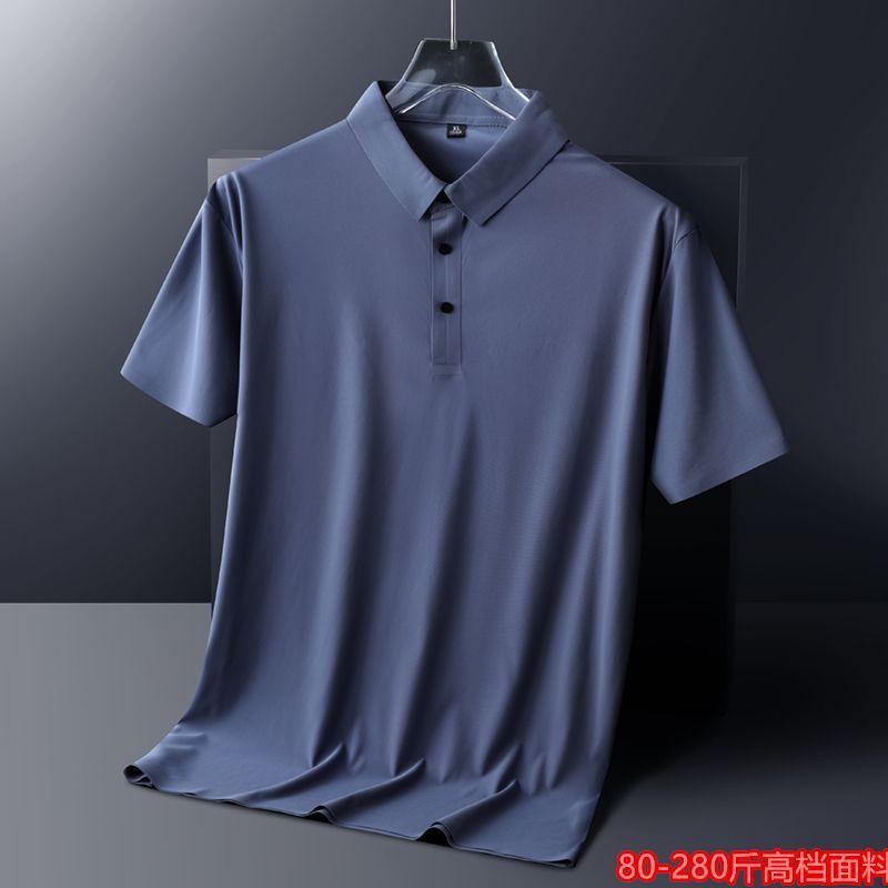Men's Summer Casual Work Polo Shirts Short Sleeves Tactical 3-Button T-Shirt Workout T-Shirts Quick Dry Moisture Wicking Collared Athletic Golf Polos