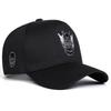Unisex Skull Wearing A Crown Embroidery Baseball Caps Spring Autumn Outdoor Adjustable Casual Hats Sunscreen Hat Sports Cap