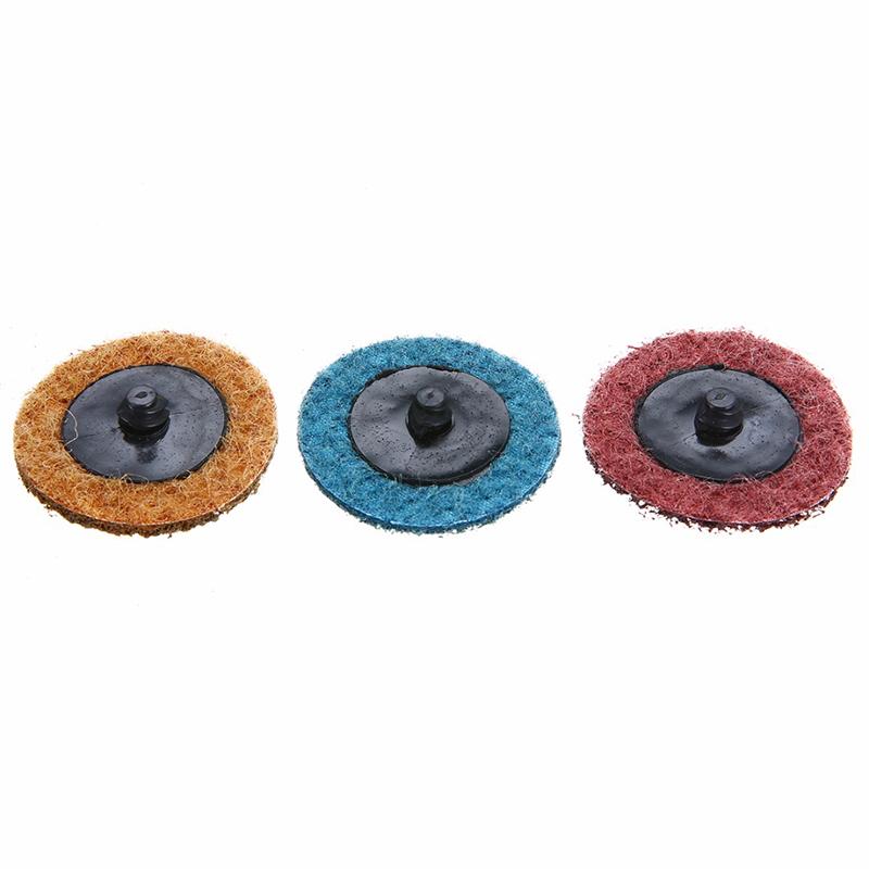 35pcs Sanding Discs 2" Type R Roll Lock Discs Pads Sanding Roloc Abrasives