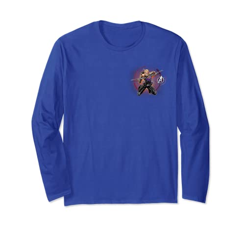Marvel Avengers Hawkeye Hero Circle Long Sleeve T-Shirt