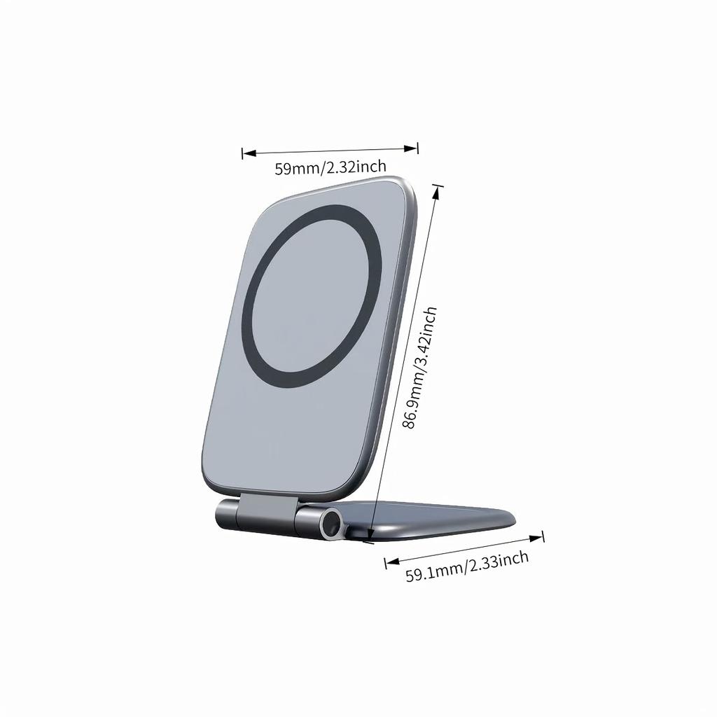 Supporto Magnetico per Telefono da Auto Supporto Magnetico Biadesivo per Auto Supporto per Telefono Regolabile Ultra-sottile Accessorio Universale per Auto