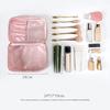 Portable Travel Small Cosmetic Bag Flannel Cosmetic Storage Bag Hand Flannel Women's Large Capacity Starry Sky Cosmetic Bag