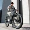 Elektrisches Fahrrad Shengmilo S700 Pro 1000Wx2 Motor 26" Fat Tire Elektrisches Fahrrad für Erwachsene 48V 25AH Doppelscheibenbremse 7 Gänge Maximale Traglast 150kg