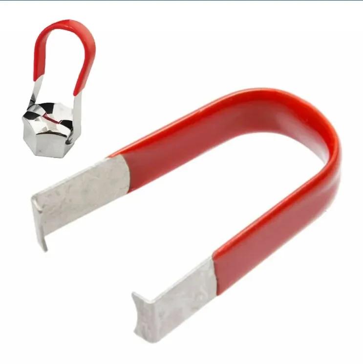 1/2 szt. Narzędzie do ściągania/zdejmowania nakładek na śruby kół Samochodowe nakładki na nakrętki opon Pęseta Narzędzie do naprawy pokrywki śrub opon samochodowych #8D0012244A 7,6 X 1,6 cm