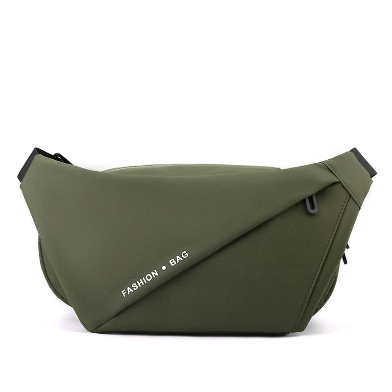 Leder Herren Crossbody Brusttasche im Hongkong-Stil