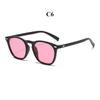Women's glasses new cross-border European and American fashion sunglasses big face thin small red book glasses men and women driving sunglasses