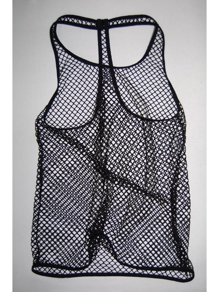 Versatile Mesh Beachwear Cover-up Swimsuit – Trendy Sun Protection 185001