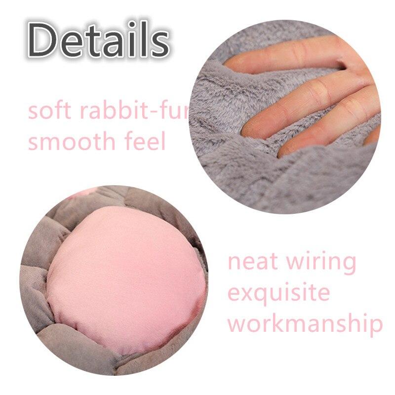 70*60cm Cat Paw Plush Pillow Cute Soft Stuffed Floor Cushion Chair Sofa Butt Pad for Home Room Decoration Office Nap Pillow