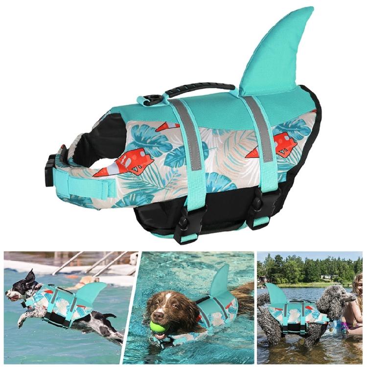 Dogs Pool Vests for Beach Pool Swimming & Boating Suit with Handle Costume Swimsuit with Handle