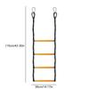 4 Step Boat Rope Ladder Folding Marine Rope Ladder Heavy Duty Climbing Rope Portable Rope Boarding Ladder