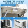 Clear Transparent Magnetic Window Air Conditioner Drain Kit Clear Condensate Hose  Office Use
