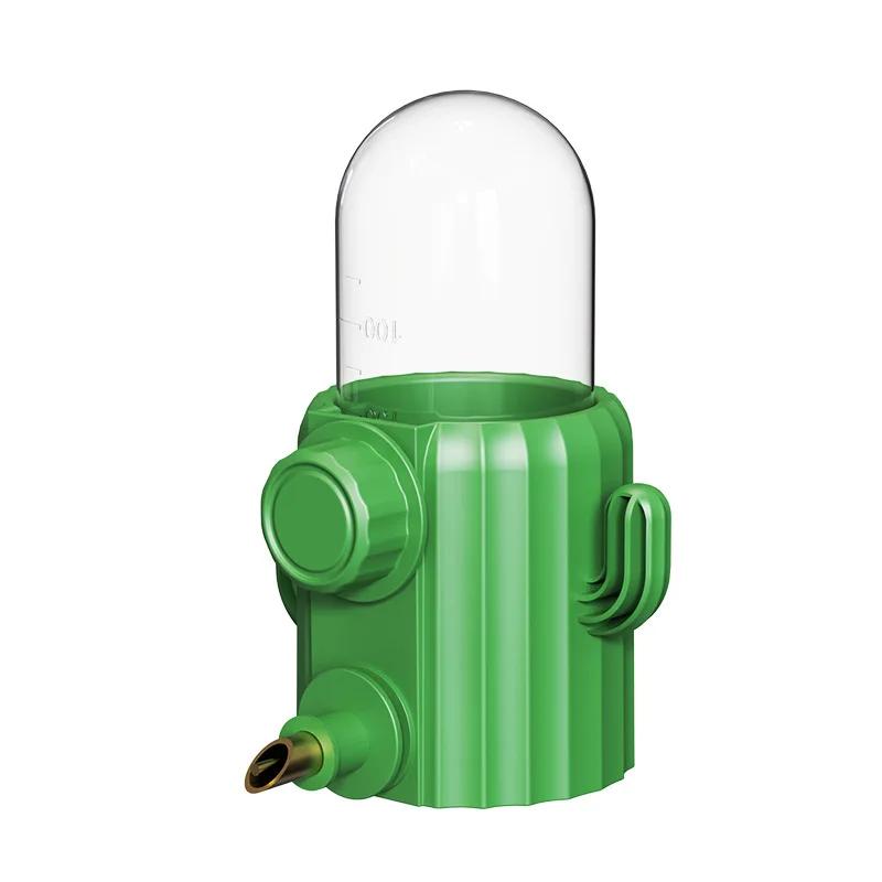 Bird drinking kettle Cactus shape pet drinking kettle easy to install and disassemble and clean bird drinking kettle pet supplie