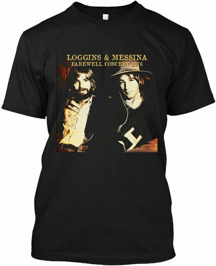 New NWT 85299-Kenny Loggins and Jim Messina Concert 1976 T Shirt Size S-4XL XXL