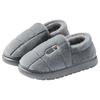 Heel cotton slippers 2025 new large size cotton shoes indoor home warm thick-soled non-slip slippers winter