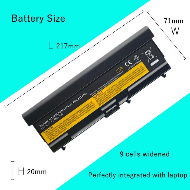 Dizüstü bilgisayar bataryası Lenovo ThinkPad E40 E50 L410 L412 L420 L421 L510 L512 L520 SL410 SL510 T410 T410i T420 T510 T510i T520 T520i için