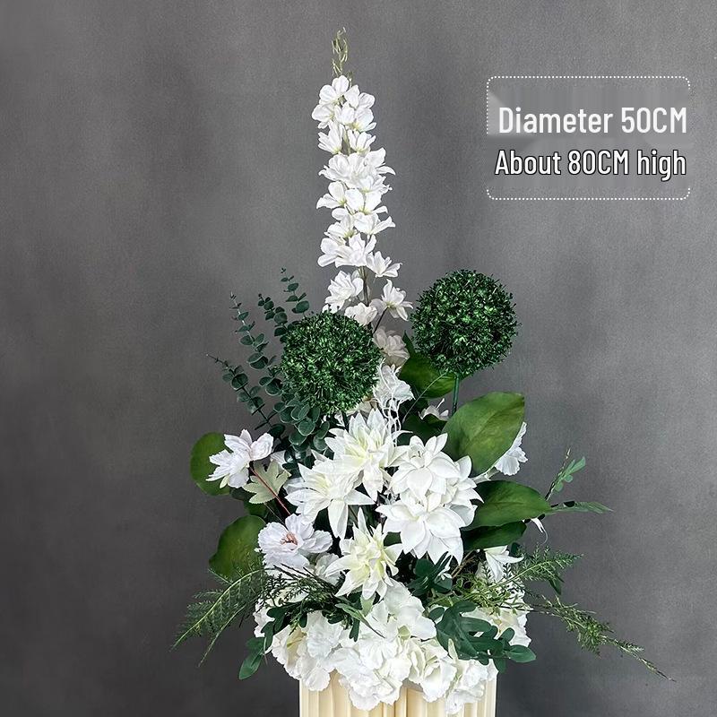 Silk Floral Wedding Aisle & Wall Decoration