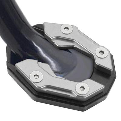Motorcycle Kickstand Support Foot Side Stand Extension Pad Motorcycle Kickstand Extension Support Plate Foot Side Stand