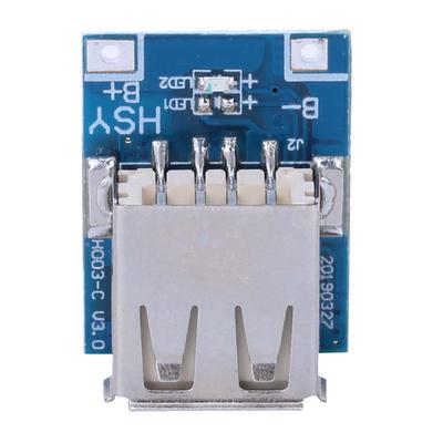10 Peças Módulo de Fonte de Alimentação Step Up Boost 5V 1A Placa de Proteção de Carga USB para Bateria de Lítio