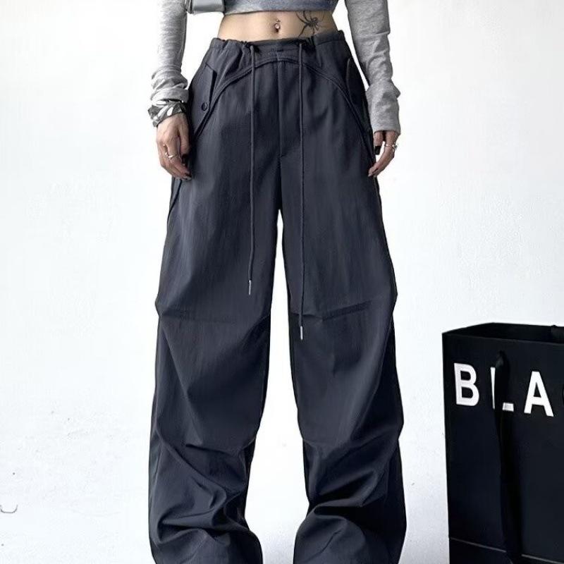 2024 Unisex Çok Cepli Dış Mekan Günlük Düz İş Kıyafetleri Pantolonu