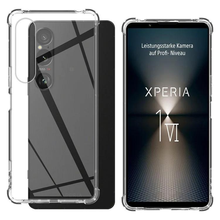 

Для Sony Xperia 1 VI чехол усиленный уголок TPU прозрачный чехол для телефона