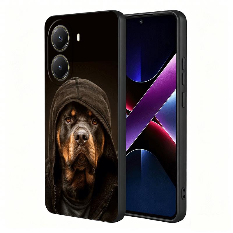 Rottweiler Dog Soft Phone Case for Xiaomi Poco X5 X6 X7 X8 Pro Max X3 F7 F8 Ultra M8 M7 M6 M5 Redmi 15 15C 14C 13C 12C X4 F6