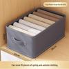 Foldable Storage Box for Clothes, Underwear & Socks - Household Organizer with Divided Compartments for Dormitory Drawers