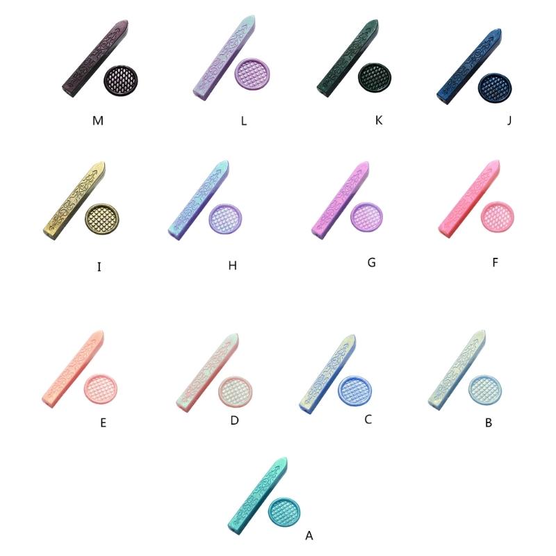 Sealings Wax Stick Aurora Sealing Strips Wax Seal Stick Seal Wax Stick for Envelopes Wedding Invitations Decortions
