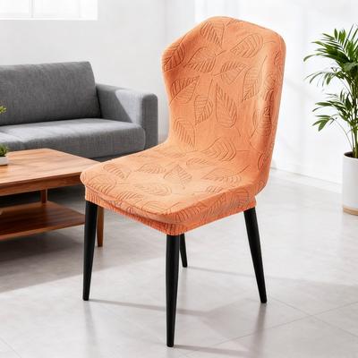 Stretchable Thickened Butterfly Chair All-Season Leaf Pattern Solid Color Chair Cover