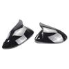 1 Pair Rear View Side Case Trim M Style Car Rearview Mirror Caps For Volkswagen VW Golf 7 MK7 MK7.5 GTI R GTE GTD 13-20
