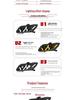 12-15 Gen 9 Civic Headlight Assembly with Lamborghini Style LED DRLs & Flowing Turn Signals