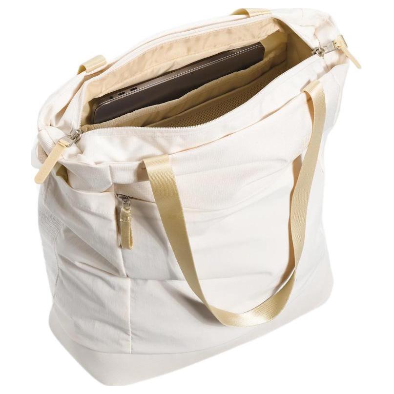 The North Face 23L Sports Casual Shoulder Crossbody Tote Bag Outdoor Women bags White NF0A81C2-IYI