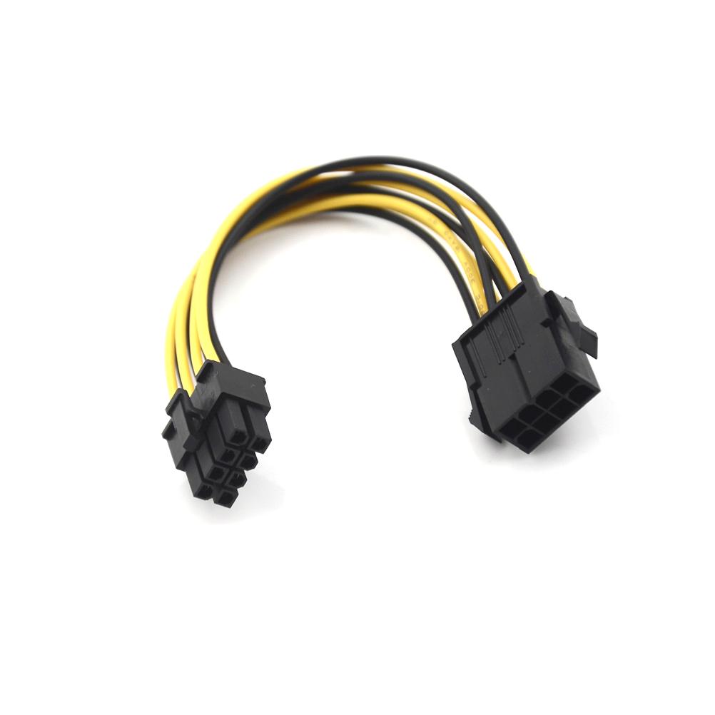 20Cm 8 Pin Atx Psu Power Extension Cable Extension Power Cable Power Supply One Size