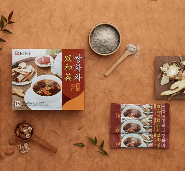 Damtuh Herbata Ssanghwa Plus 15g x 15 Saszetek | Tradycyjna Herbata Koreańska