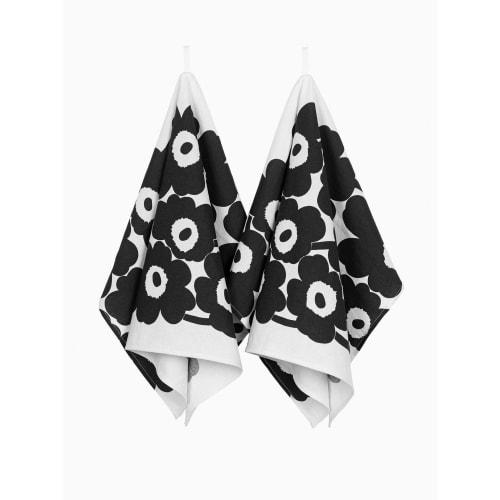 

Набор кухонных полотенец Marimekko Unikko для женщин, 52_1_52219470683, Черно-белый