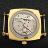 HAND-WINDING VINTAGE SWISS MENS POKER FACE GREEN COLOR DIAL WATCH A701123-5 R205b-a701123