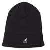 Kangol Logo Knit Cap Black X (01 Silver)