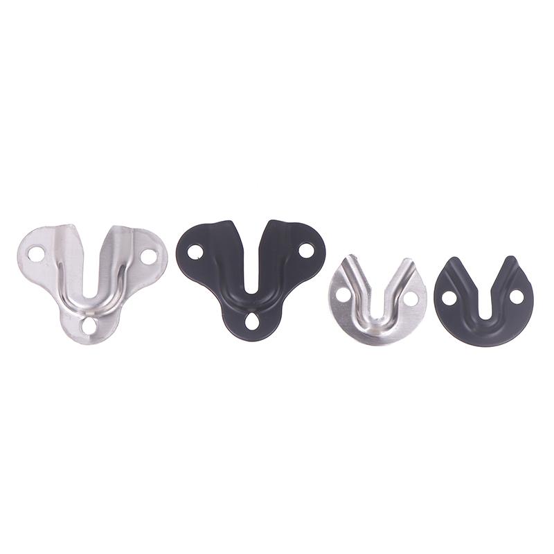 10 Pcs/lot Plate Hangers Flush Mount Bracket Furniture Hooks Coat Picture Frame Shelf Iron Stands Invisible Wall Hanging Plate