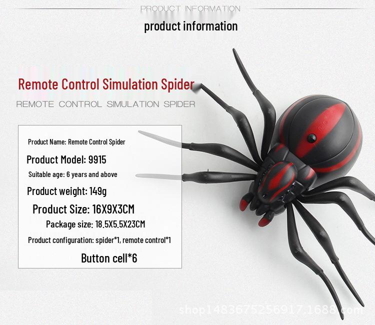 Infrared Remote Control Prank Toy: Cockroach, Spider, and Ant Simulation