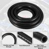 X AUTOHAUX Silicone Vacuum Tube Hose Line Automotive Vacuum Hose Engine Air Intake Vacuum