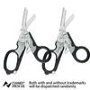 Multifunction First Aid Tactical Folding Scissors Outdoor Survival Tool Combination Tactical Scissors/sheath Stainless Steel
