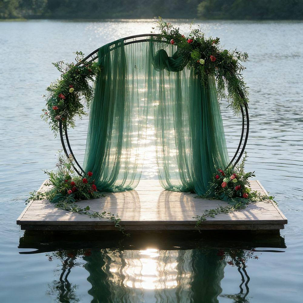 Rod Pocket Backdrop Curtains Multicolor Photography Background Drapes  Wedding Decor