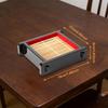 Cold Soba Noodle Plate Bamboo Serving Tray Easy to Clean Food Grade Japanese Platter Dish for Party