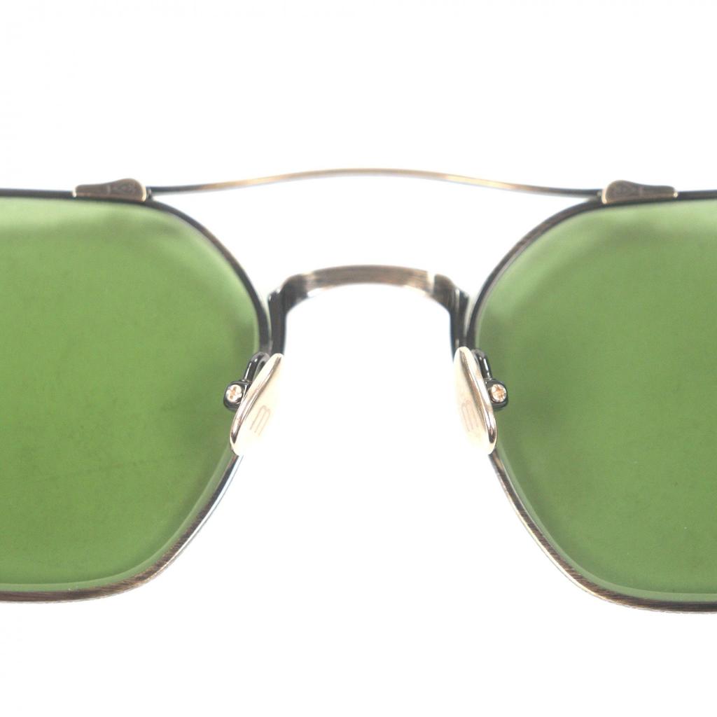 Pristine MATSUDA sunglasses Two Bridges antique gold mens M3145 Used