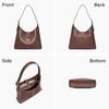 CLUCI Womens Purses and Handbags, Soft Vegan Leather Hobo Bags with Adjustable Strap, Lightweight Slouchy Shoulder Bag
