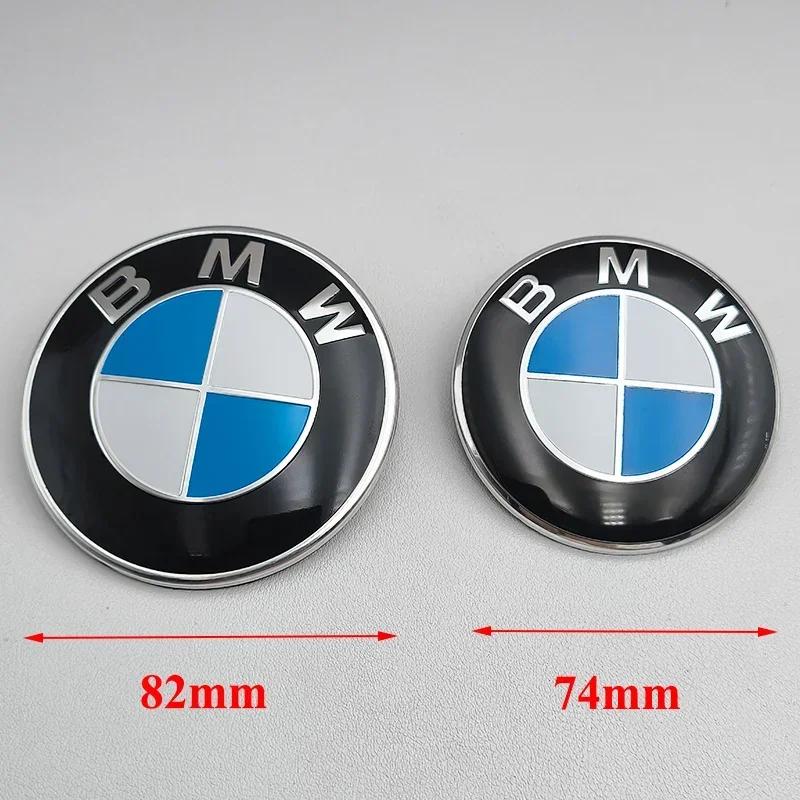 82mm Auto Frontklappe Logo Für BMW Haubenemblem 74mm Kofferraum Heckklappe Emblem 56mm 68mm Felgennabendeckel 46mm 45mm Lenkrad Aufkleber