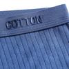 Men's Mid-Waist 3D Printed U-Convex Cotton Boxer Briefs
