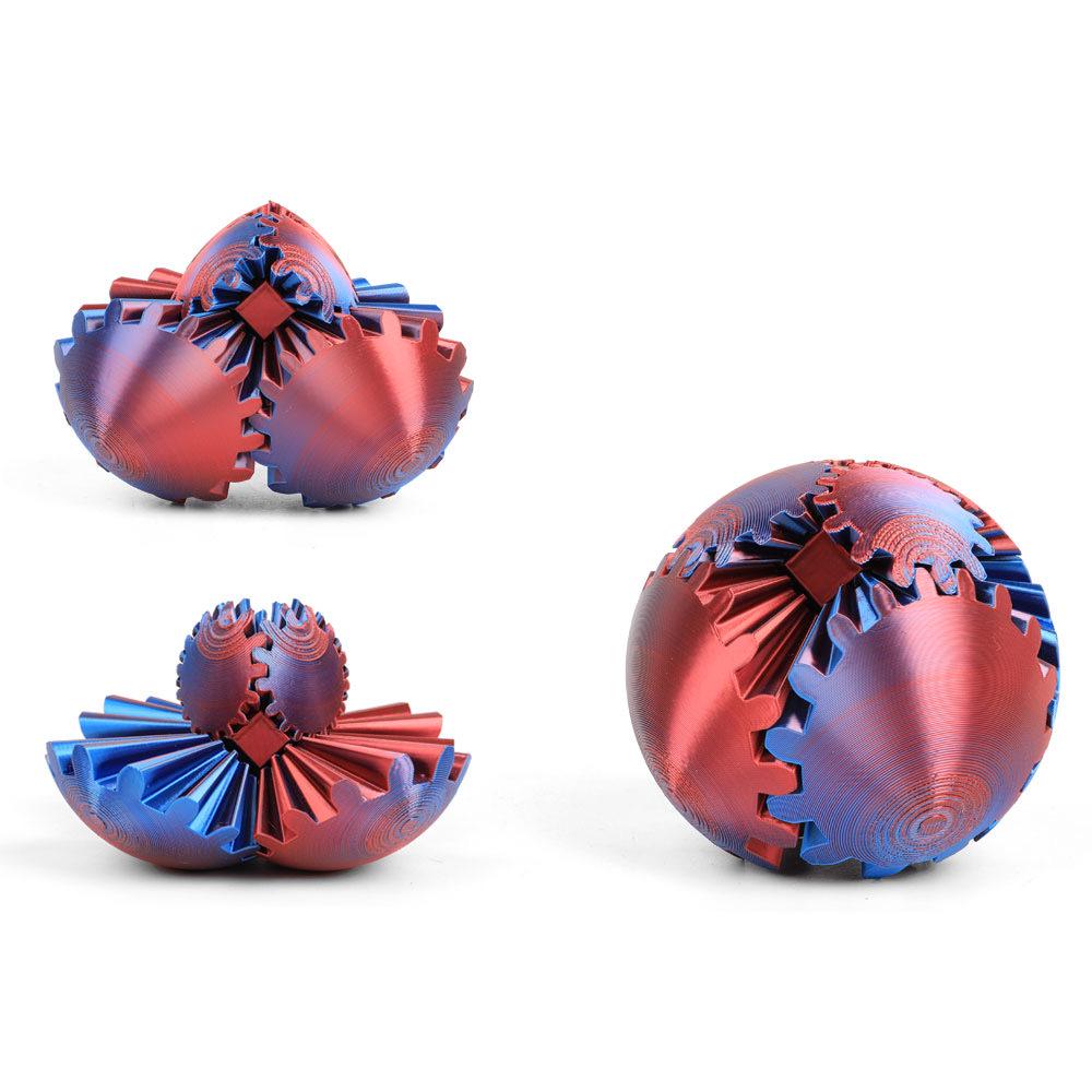 3D Gear Ball: Popular Stress-Relief Rotating Toy
