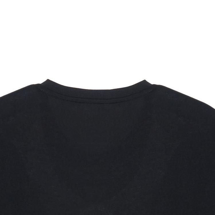 Polo Ralph Lauren Ss22 Solid Color Logo Embroidered Crew Neck Short Sleeve T-Shirt Men Tops Black 714844756-001