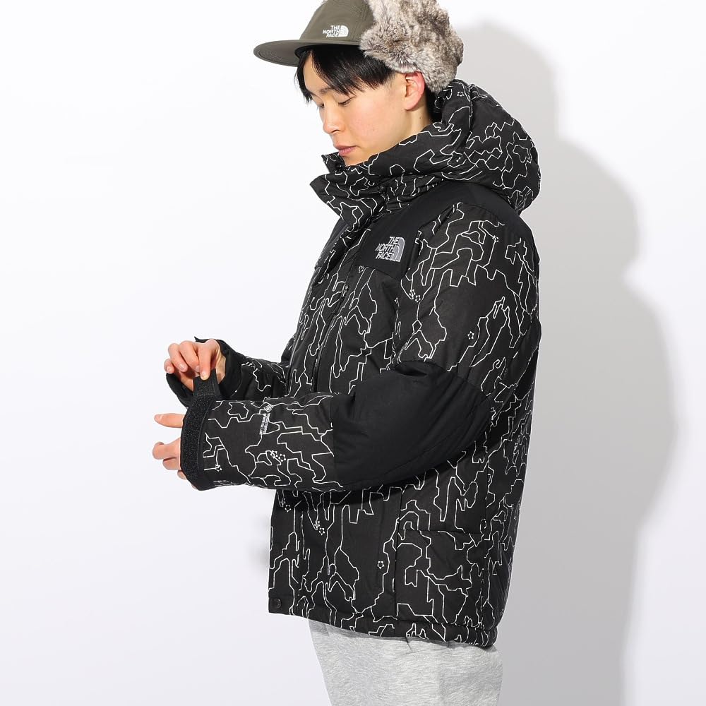 The North Face Novelty Baltro Light Down Warm and Black Tree Size S Jacket, Unisex, Windproof, Bark,