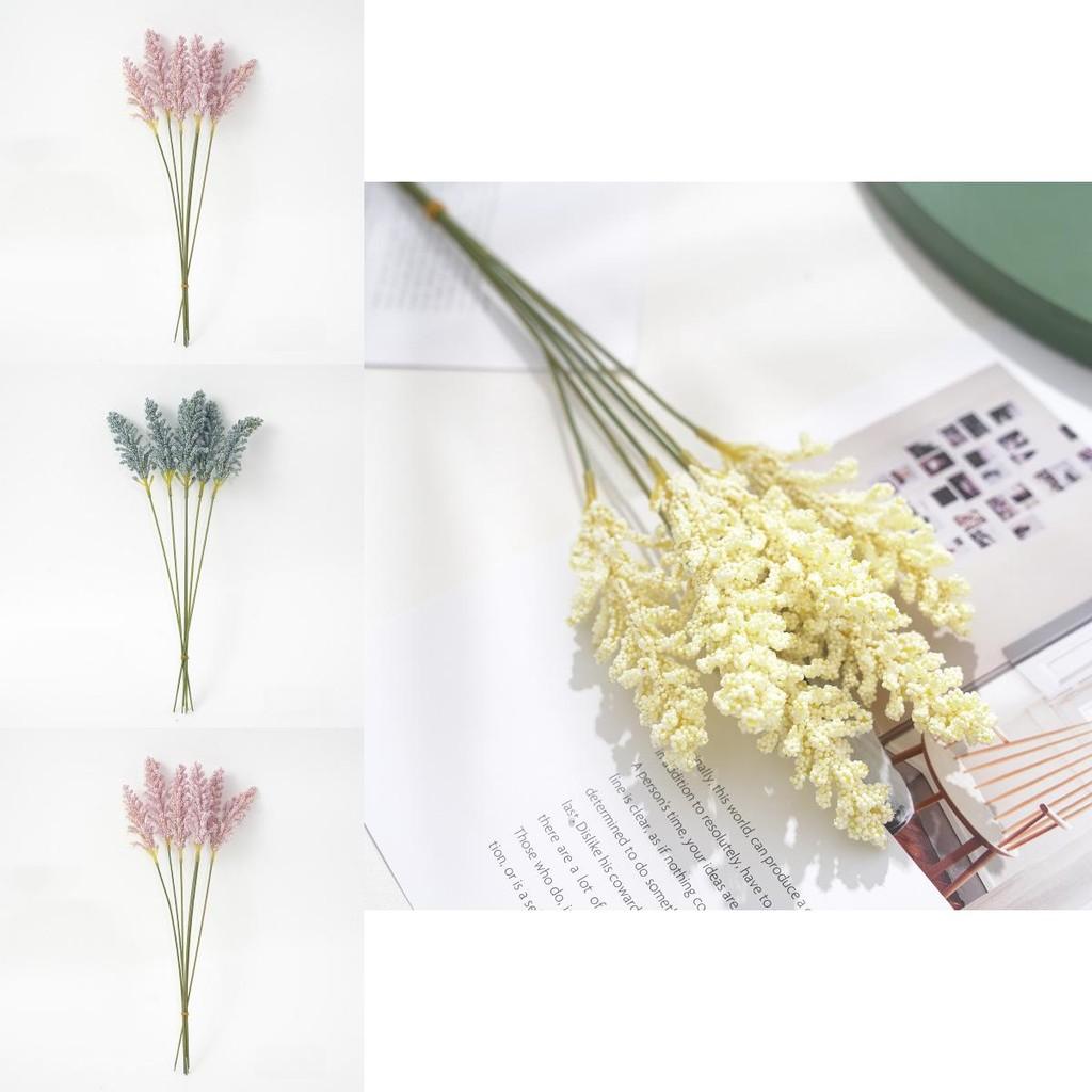 Small Fresh Imitation Triticum Aestivum Bouquet For Home Office Decor And Photography Props